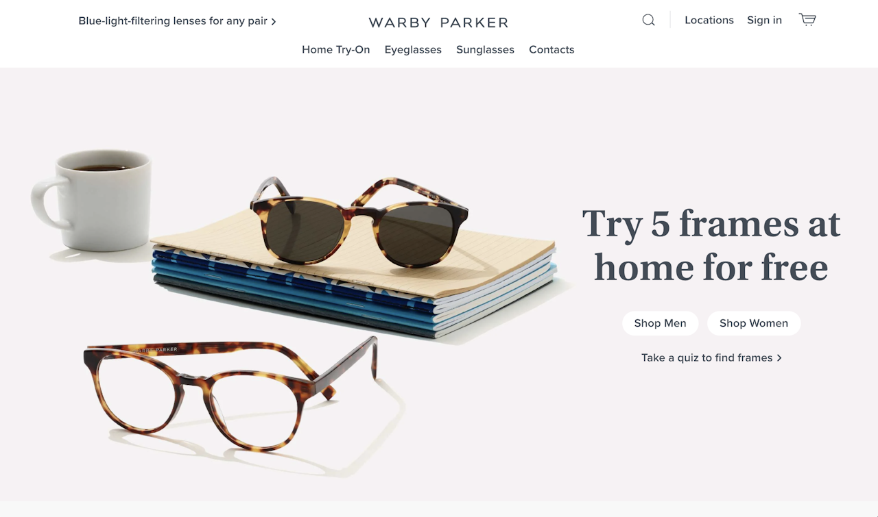 Unique Selling Proposition Examples: Warby Parker