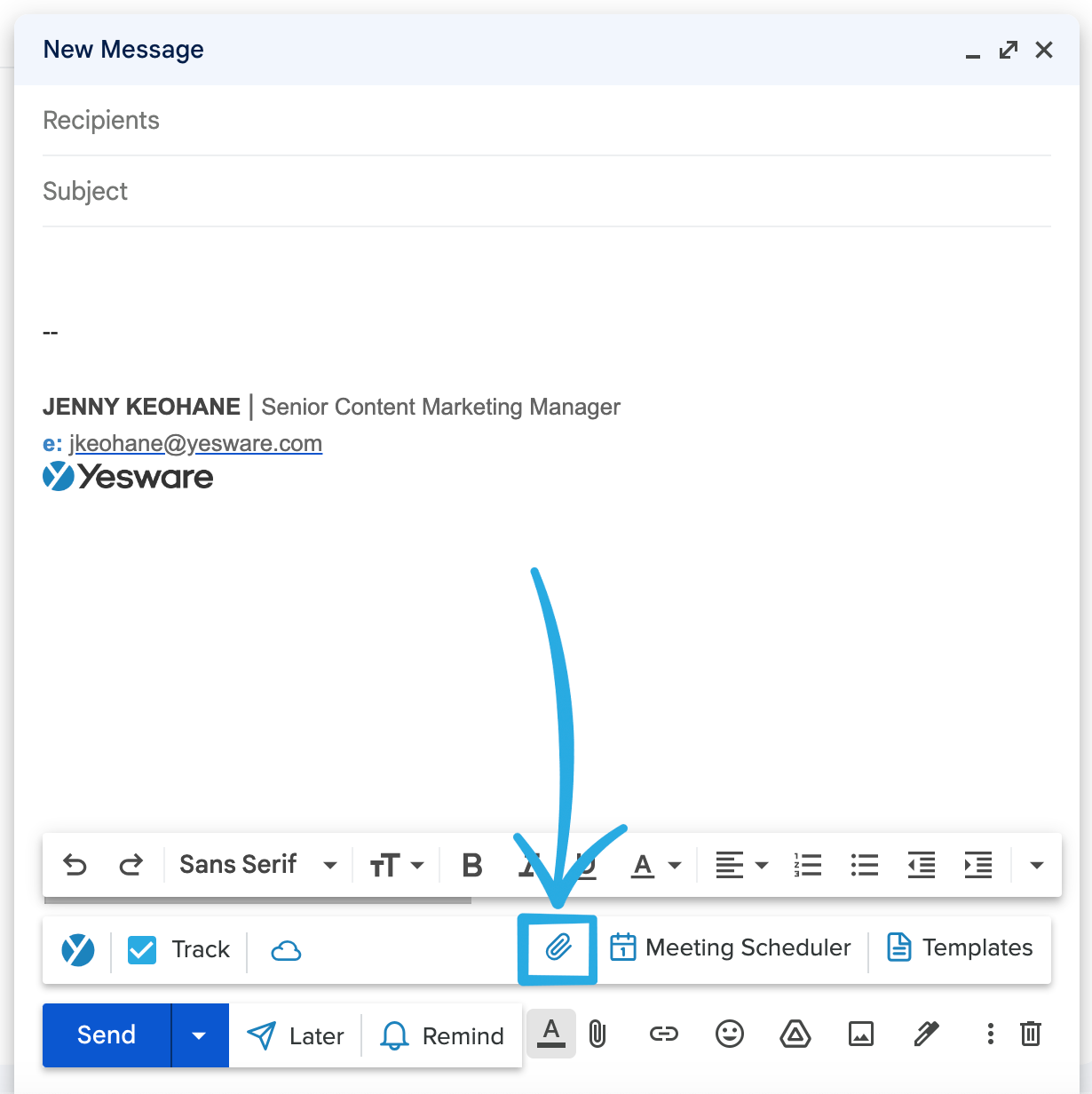 Track email attachments in Gmail