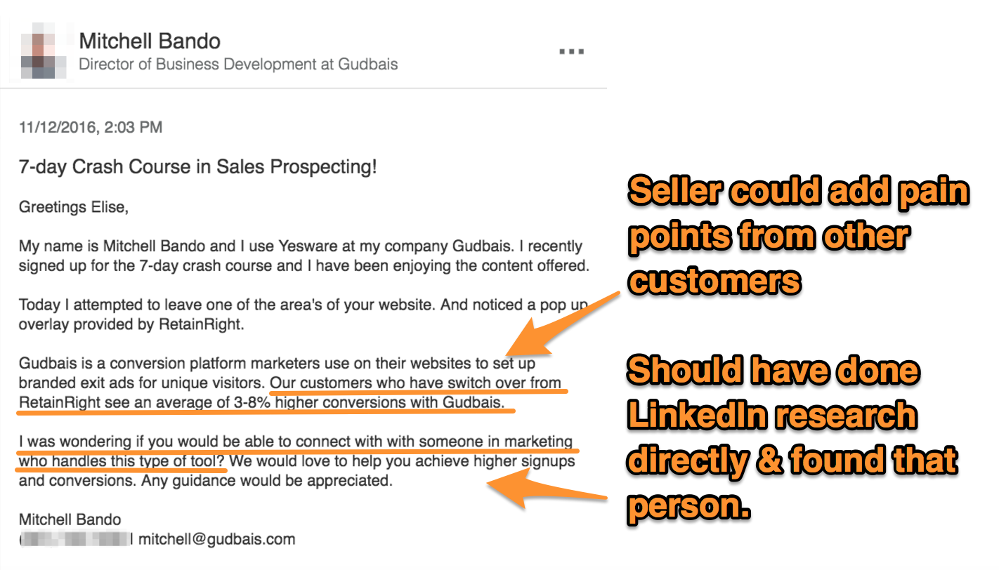 Send Better LinkedIn InMail Using These Free Templates Yesware Blog