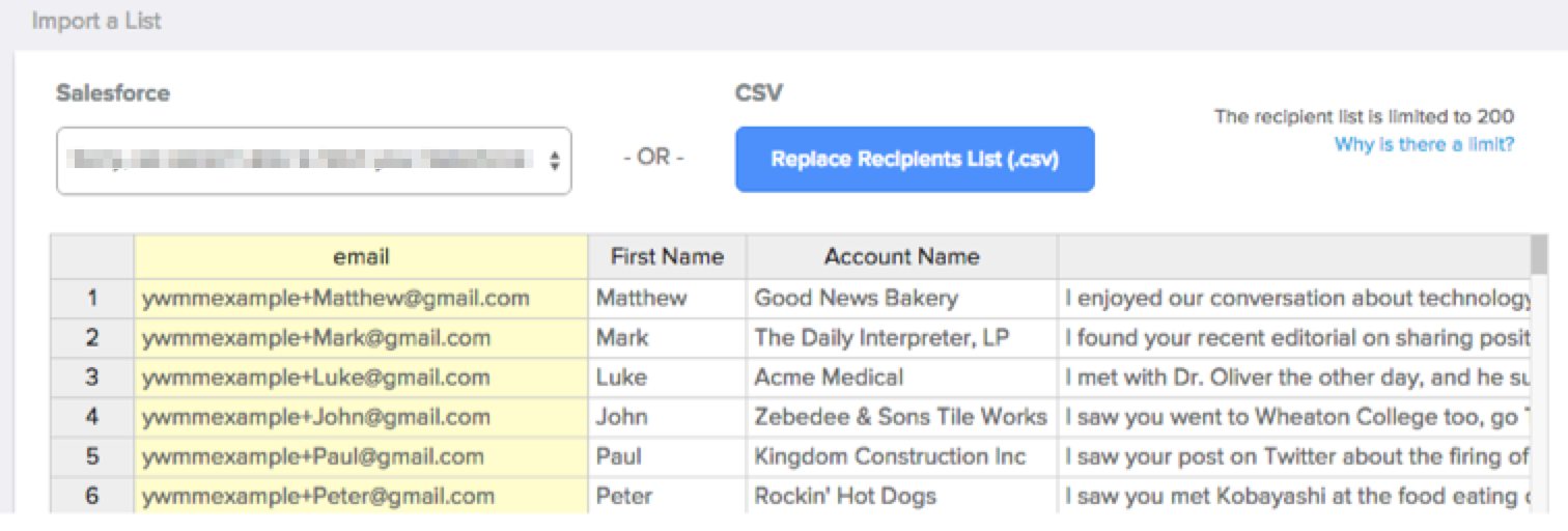 How To Use Yesware's Mail Merge for Gmail - Yesware Blog