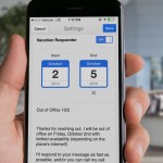 out of office email mobile