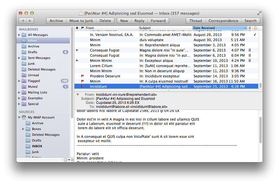 Email Management Software: Mailmate