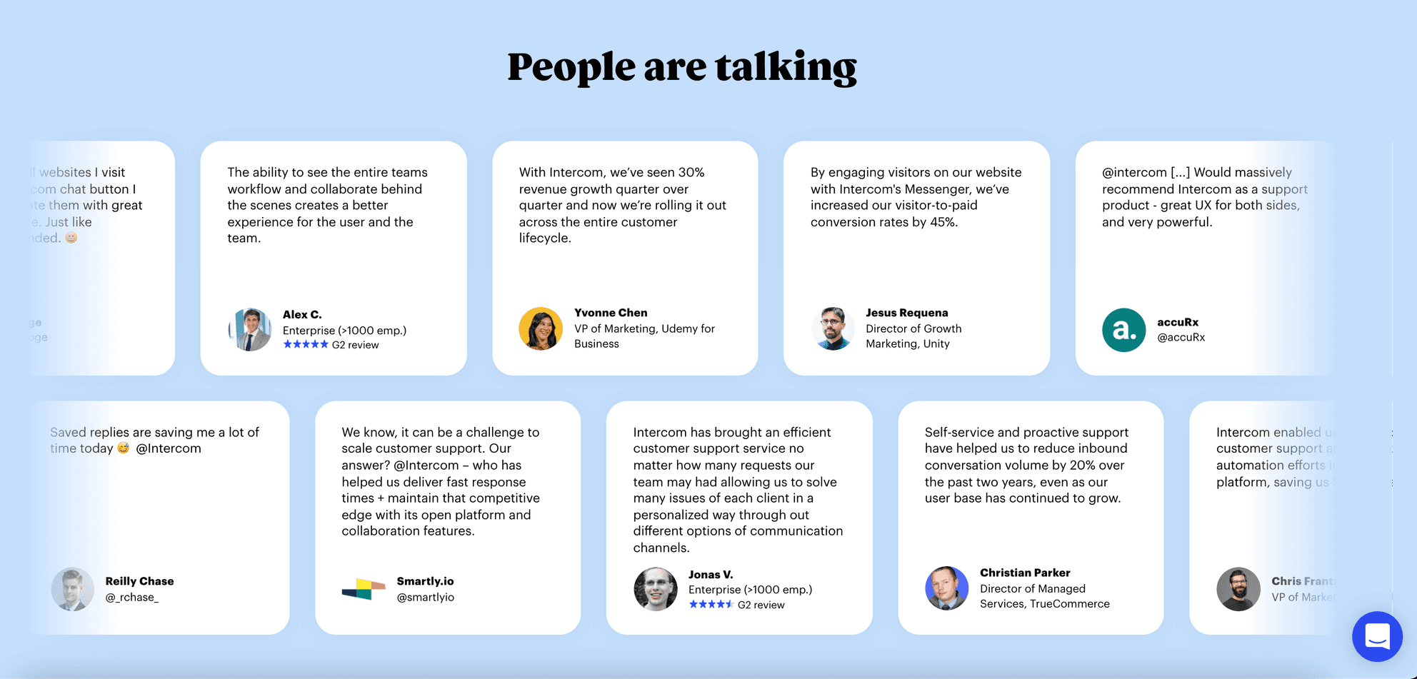 Example of effective social proof section with testimonials and trust badges