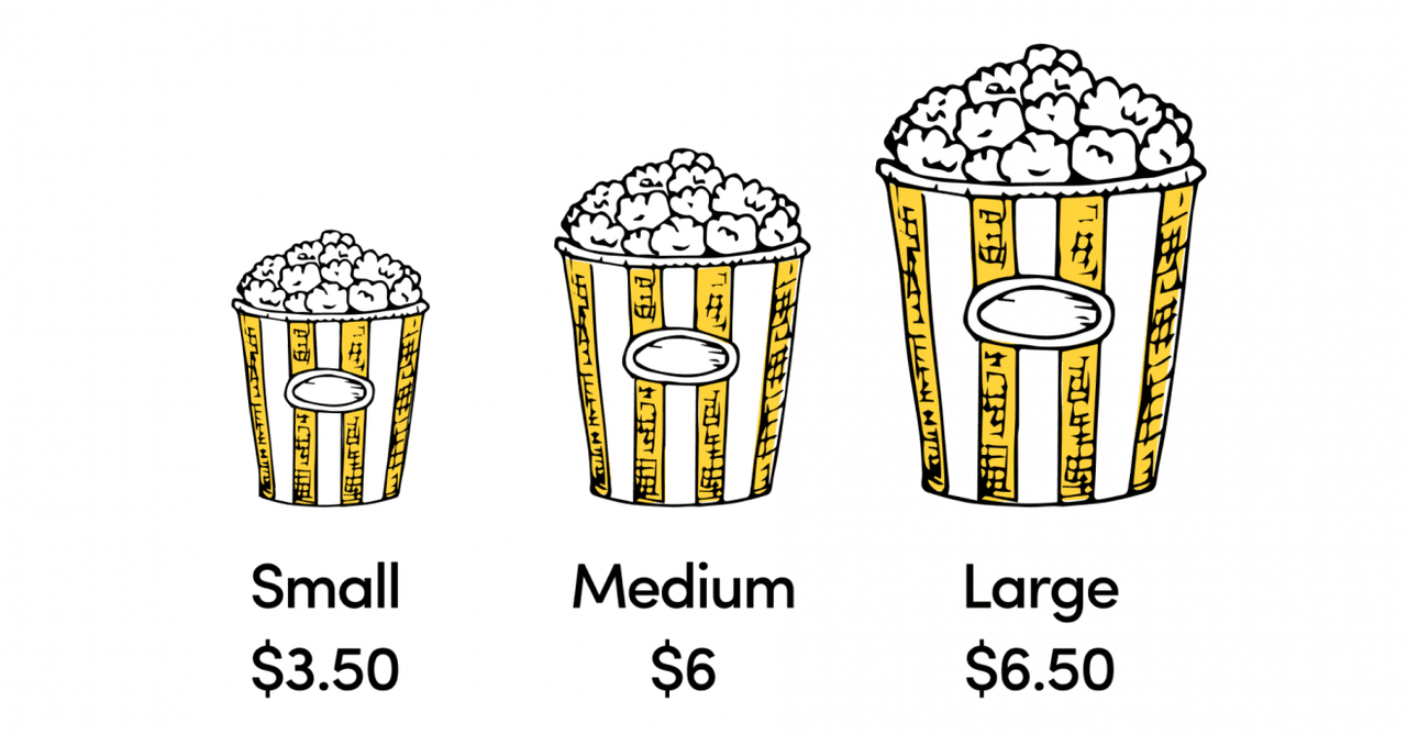 psychological pricing: the decoy effect