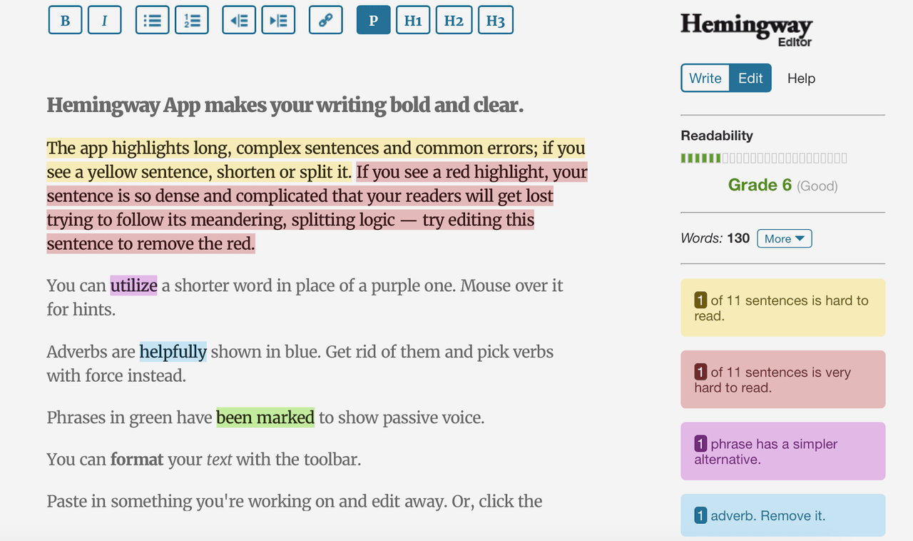 hemingwayapp