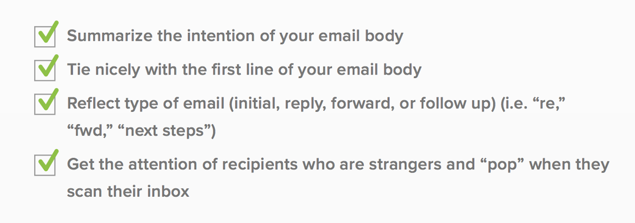 email format 