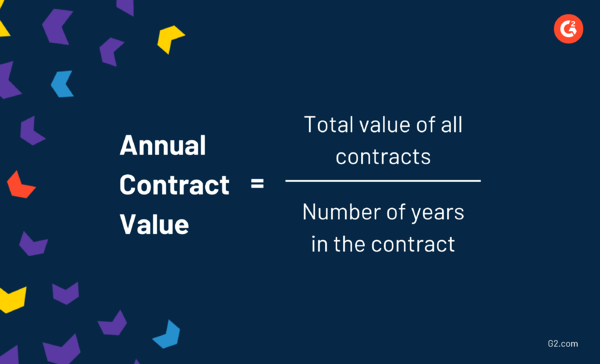 annual contract value in saas sales