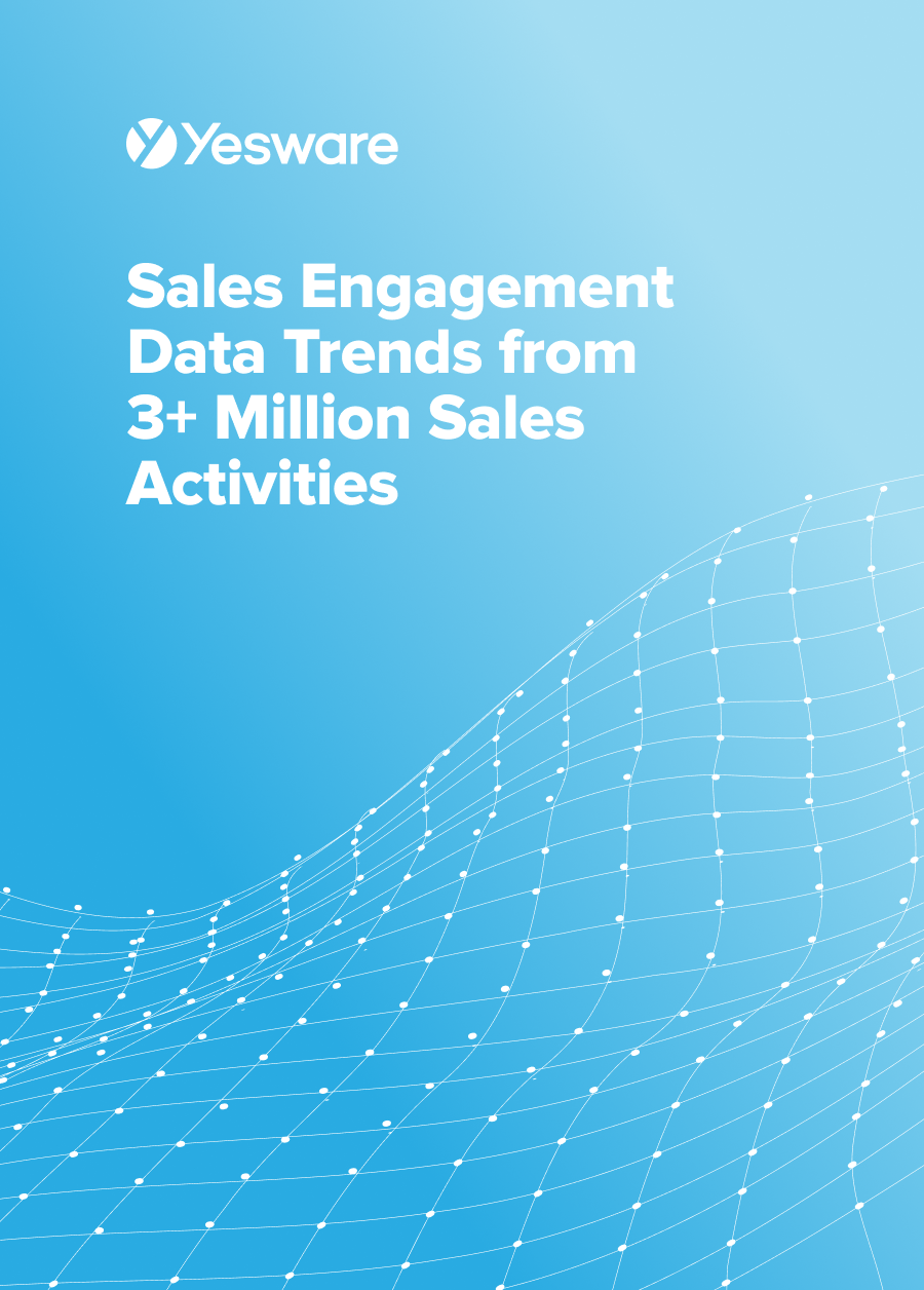 Sales Engagement Data Trends from 3+ Million Sales Activities