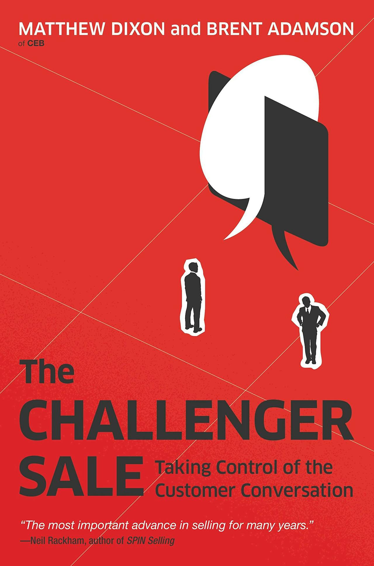 Sales books: The Challenger Sale, Matthew Dixon & Brent Adamson