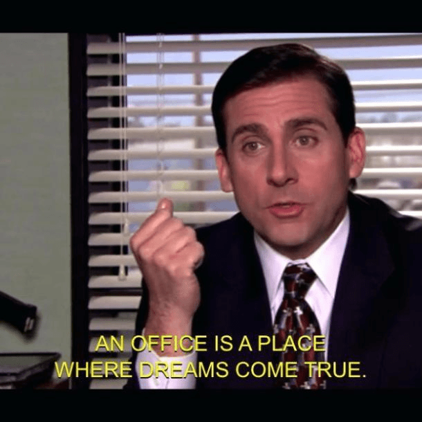 why are you the way that you are: office meme