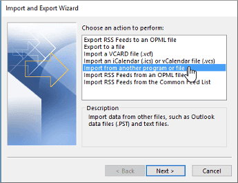 how to import outlook contacts