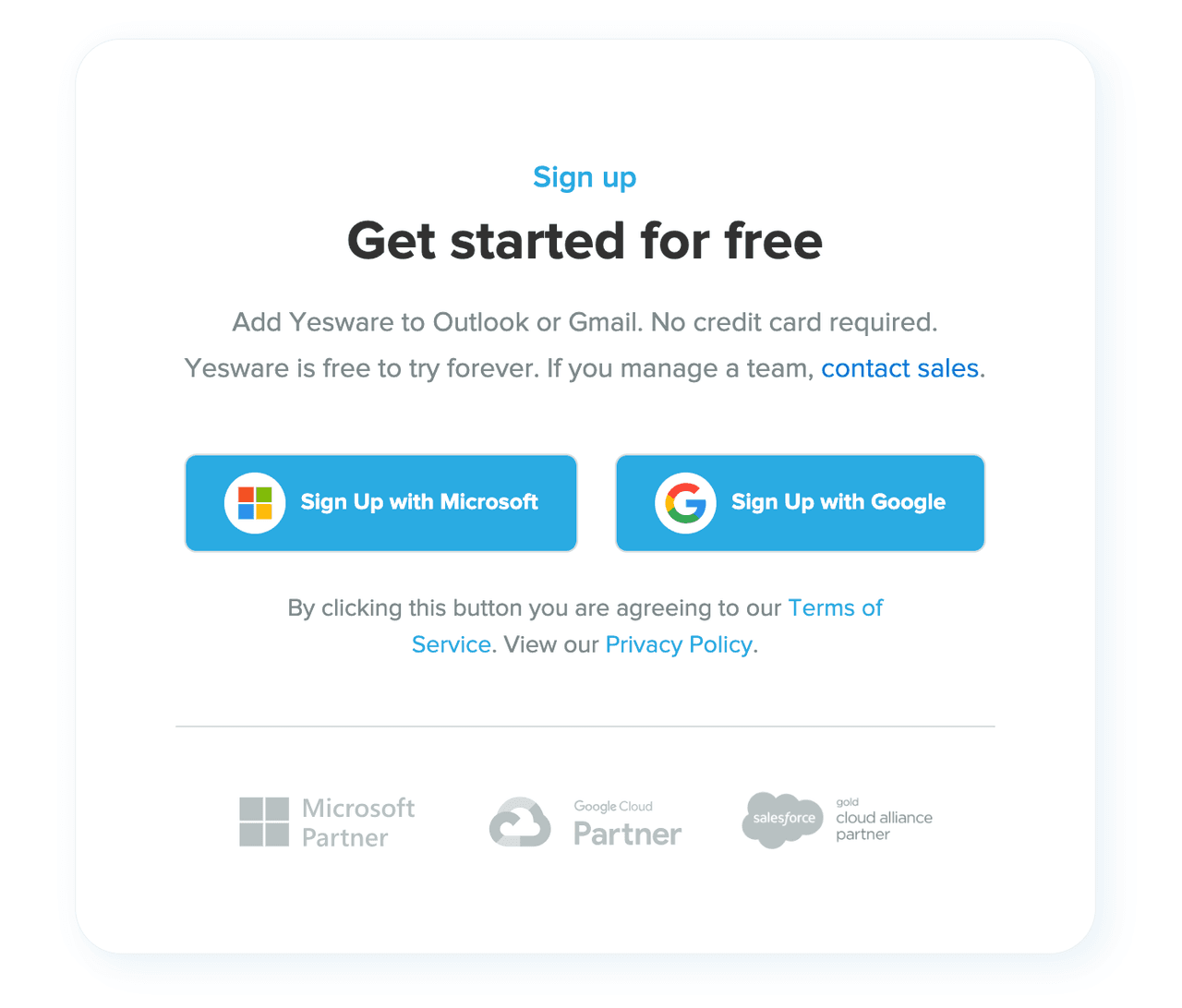 how to track email opens in gmail: Yesware get started for free