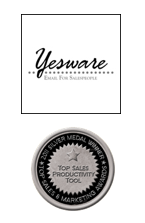 Yesware's "Top Sales Productivity" Medal