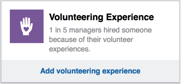 linkedin-profile-volunteer-experience