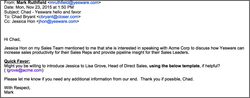 How To Write An Intro Email That Wins You An In Free Templates